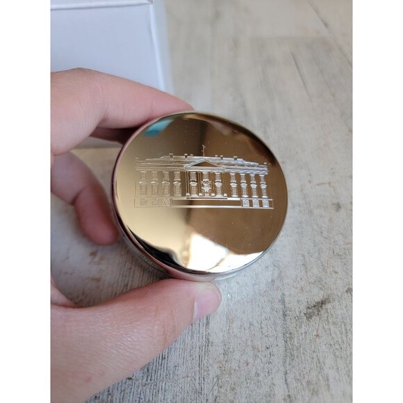 White‎ House association cufflink metal trinket box collectible - Picture 2 of 7